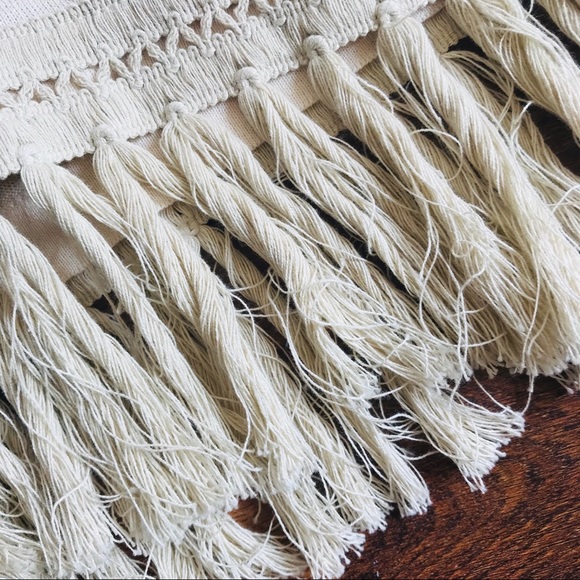 Scotch & Soda Maison Scotch Blouse w/ Fringe Sz 3 - Picture 3 of 5